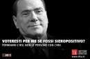 Campagna elettorale della Lila Berlusconi